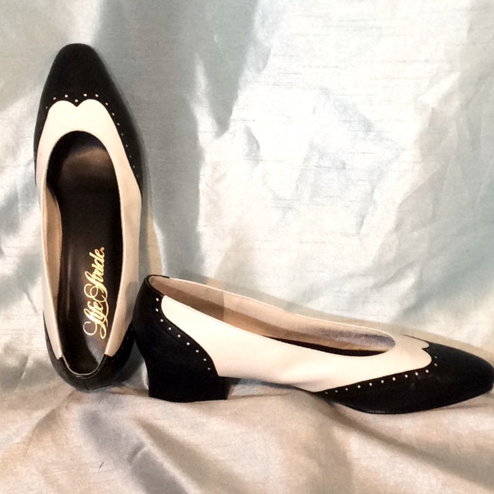 Black & White Life Stride shoes, gently used, 9M